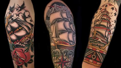 Set Sail on your Adventure with these 11 Ship Tattoo Ideas
