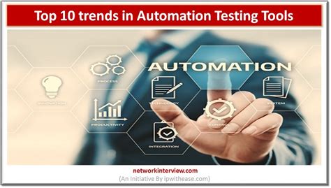 top  trends  automation testing tools  network interview