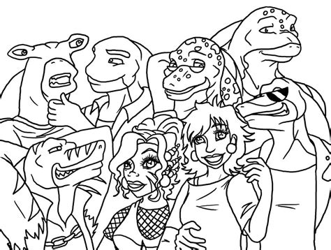 Street Sharks - Com. Lineart by CrimsonKanji on DeviantArt