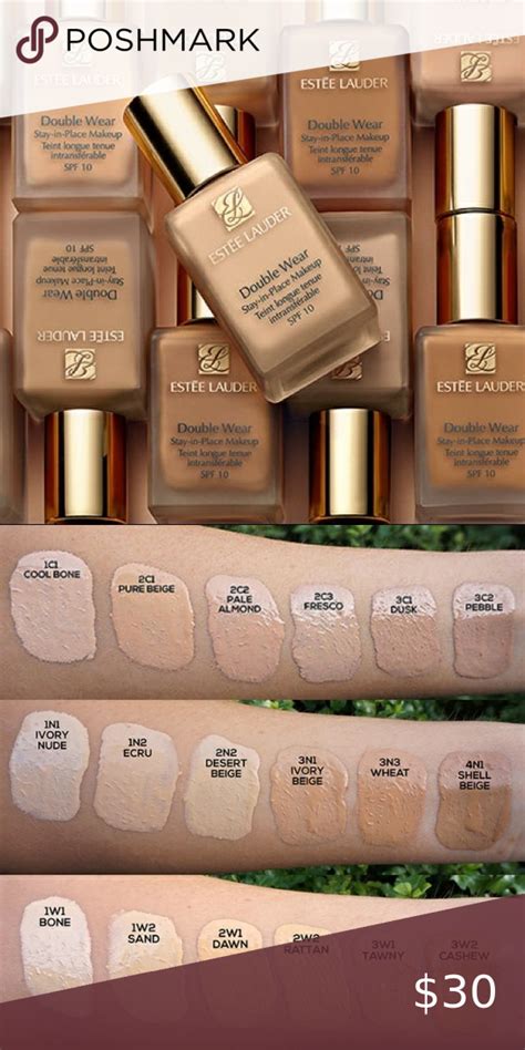 Estee lauder 1n2 ecru double wear stay in place foundation dupes – Artofit