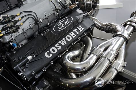 A Cosworth engine at the Cosworth Factory in Northampton at British GP High-Res Professional ...