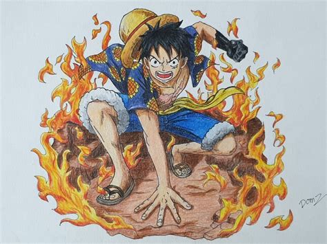 My drawing of Luffy. What do you think? Heres the link of the video ...