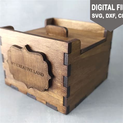 Laser Cut Box Template - Etsy