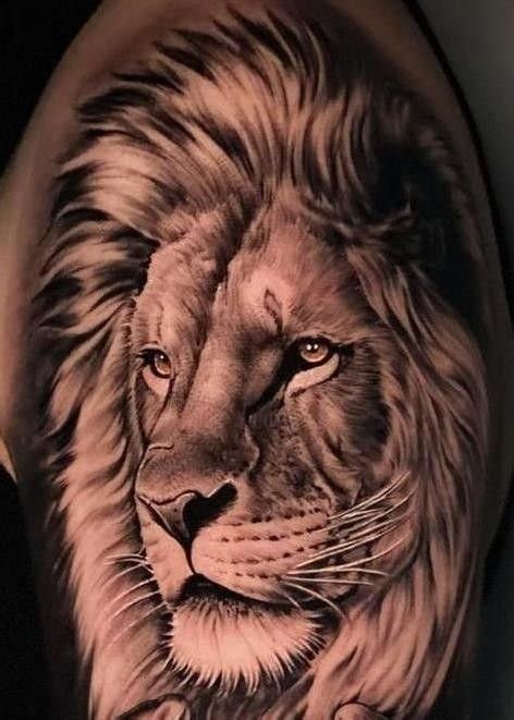 23+ Designs of Lion tattoo for men and women - VeAn Tattoo