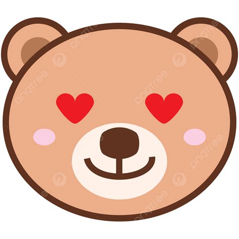 Emoji Bear Vector PNG, Vector, PSD, And Clipart With, 60% OFF