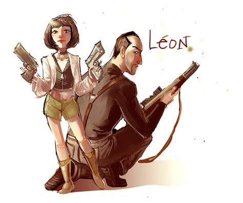 Leon et Mathilda by crumblygumbly on DeviantArt