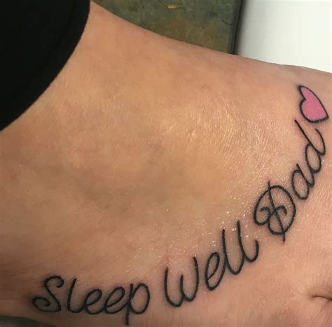 Memorial tattoo I got when my dad passed away