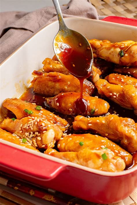 Baked Honey Soy Chicken Wings - Recipe Concepts