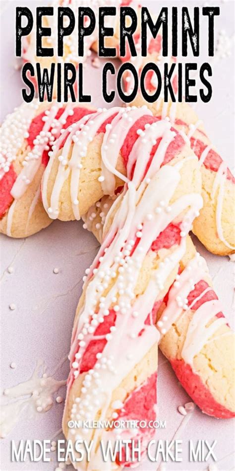 Peppermint Swirl Cookies - Yummi Haus