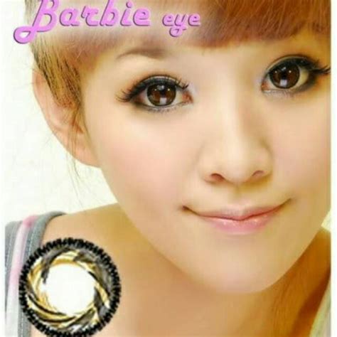 jual softlens barbie eye hurricane mirage brown shopee indonesia