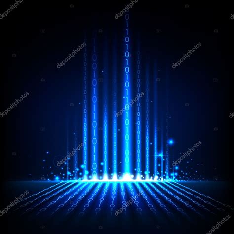 abstract binary background stock vector  vectomart