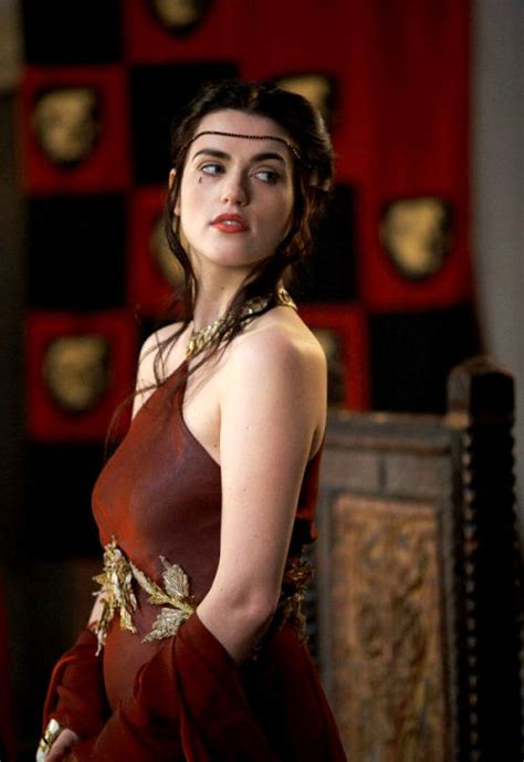 Violet Days, Katie McGrath as Morgana in Merlin.