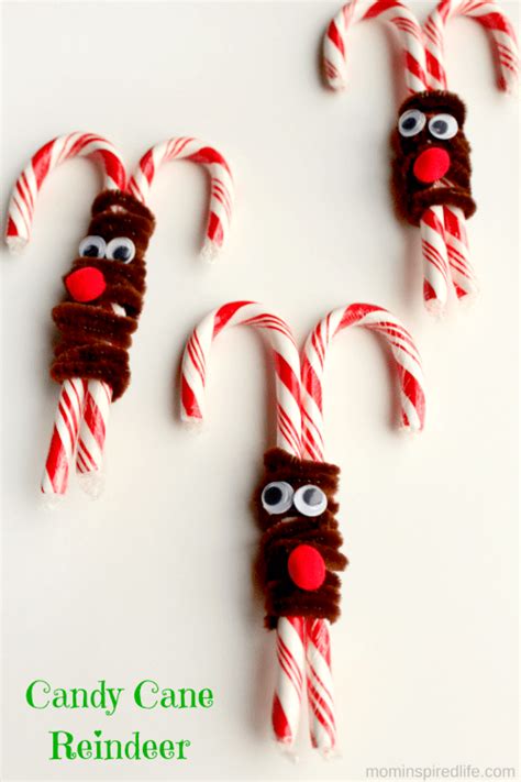 Candy Cane Candle Crafts