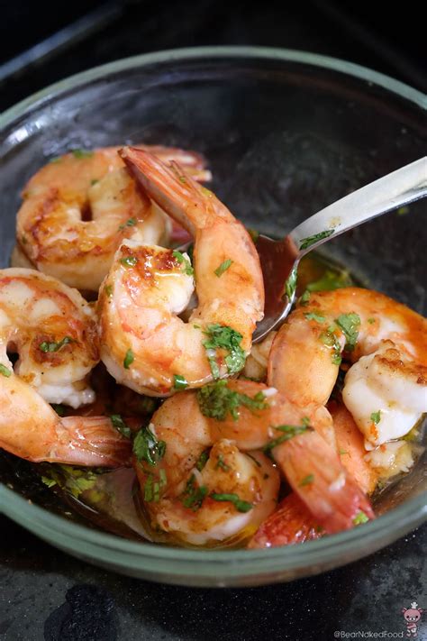 Grilled Shrimp with Roasted Garlic Sauce | Bear Naked Food