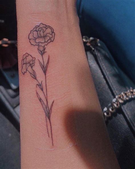 Carnation Tattoo