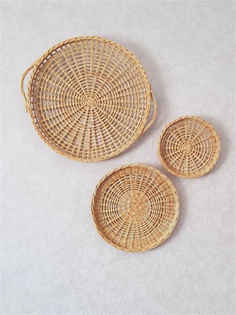 Woven Wall Basket, Minimalistwall Decor, Wall Basket Decor, Wall Boho ...