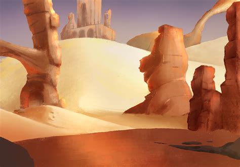 ArtStation - Desert | Environment Design