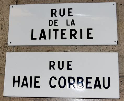 French Street Signs For Sale at 1stDibs