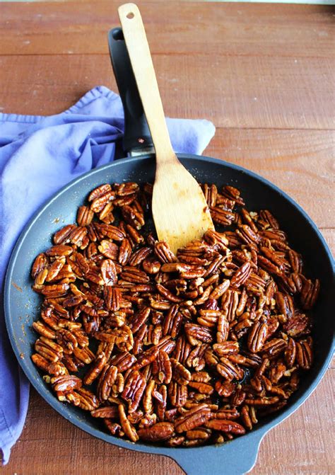 Southern Spiced Pecans - Cooking With Carlee