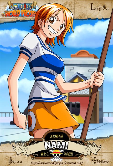 One Piece Nami Art at Trent Lopez blog