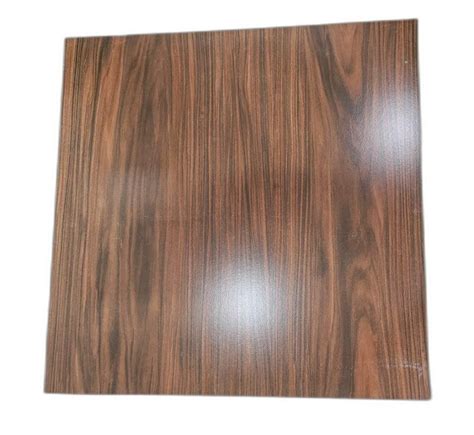 Ceramic Brown Wooden Floor Tiles, For Flooring, Tile Size: 2x2 Feet ...