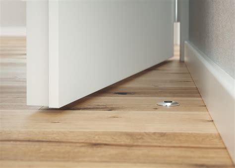 floor mounted door stop magnetic standard   haefele