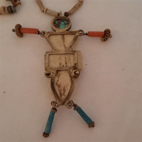 Beautiful Ancient Artifacts Necklace, carved stones, … - Gem