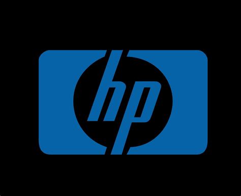 HP Brand Symbol Computer Logo Blue Design Usa Laptop Vector ...