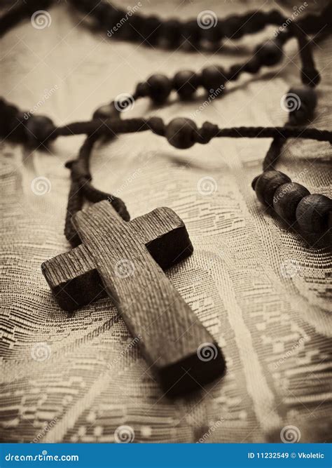 Rosary cross stock image. Image of hoping, religious - 11232549