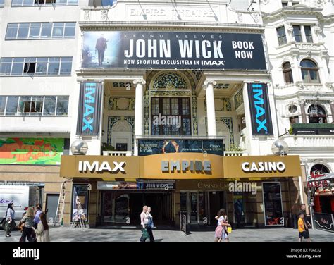 Empire Leicester Square Cinema and Casino, Leicester Square, West Stock ...