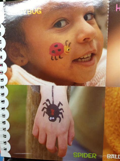 Face paint spider and ladybug | Face painting, Fall festival games ...