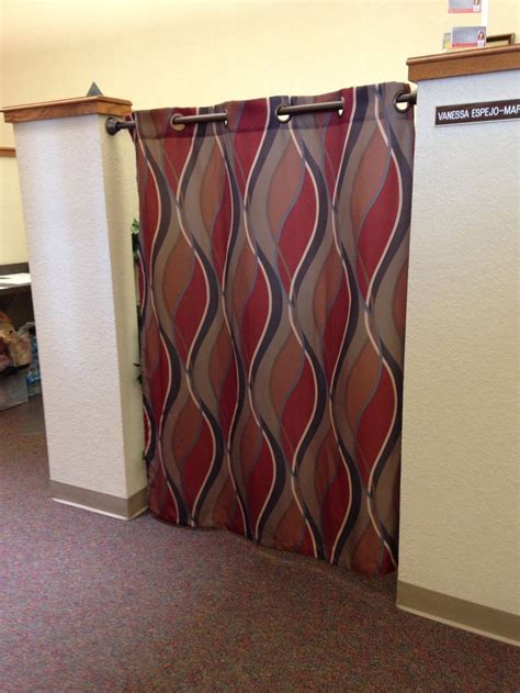 Privacy Curtain for Work Cubicle