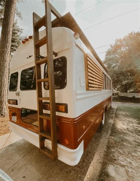 This Old Chevy Bus Was Turned Into an Off-Grid Skoolie That Oozes ...