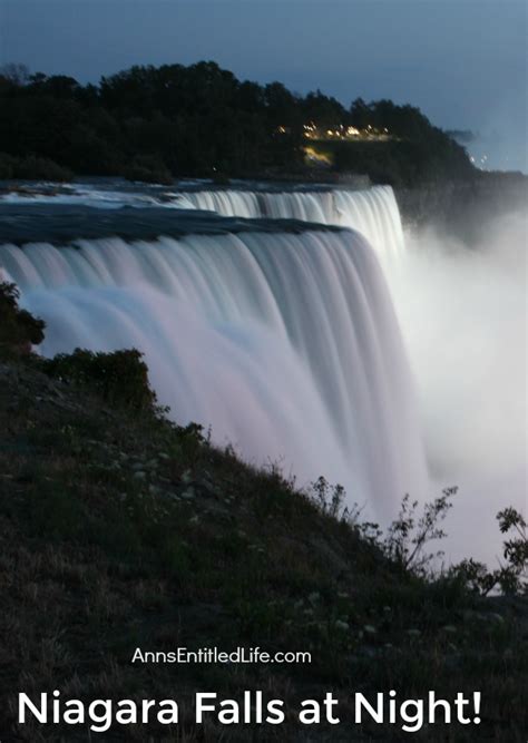 Niagara Falls at Night!