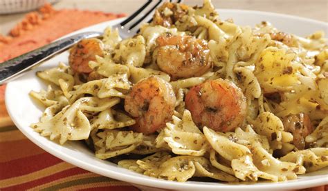 Shrimp Pesto Pasta • Tasty Recipes from Jamieson Family Markets