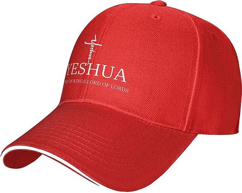 Yeshua Jesus Christian Hat for Men Women Adjustable Dad Trucker Hats ...