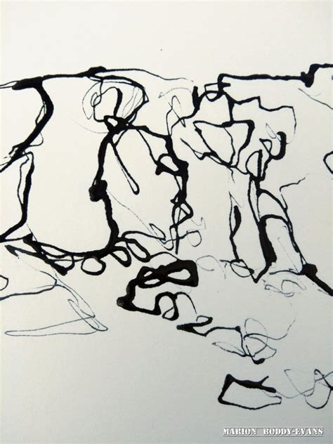 Continuous Line Drawing (with video) – Marion Boddy-Evans