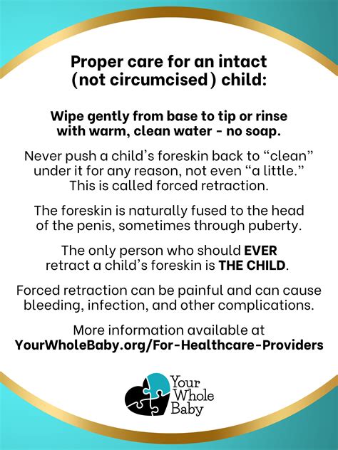 Intact Penis Care | Intact Baby Care | Intact Baby Boy Care | Intact