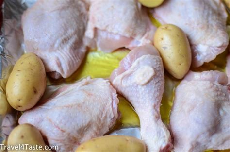 Chicken baked with vegetables – Travel For Taste