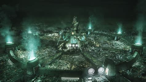 Midgar Art - Final Fantasy VII Remake Art Gallery