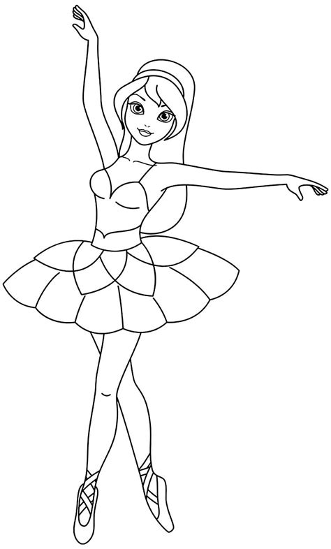 Bailarina Colorir - Desenhos de bailarina para colorir - Dicas Práticas