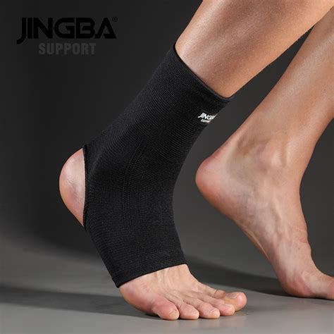 Эластичный бандаж на голеностопный сустав Jingba Support 2047 Black XL ...