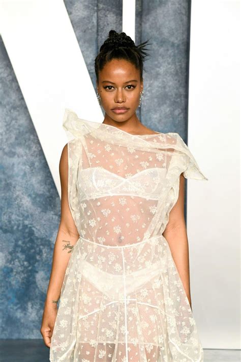 TAYLOUR PAIGE at Vanity Fair Oscar Party in Beverly Hills 03/12/2023