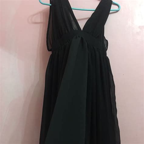 chiffon gowndress  carousell