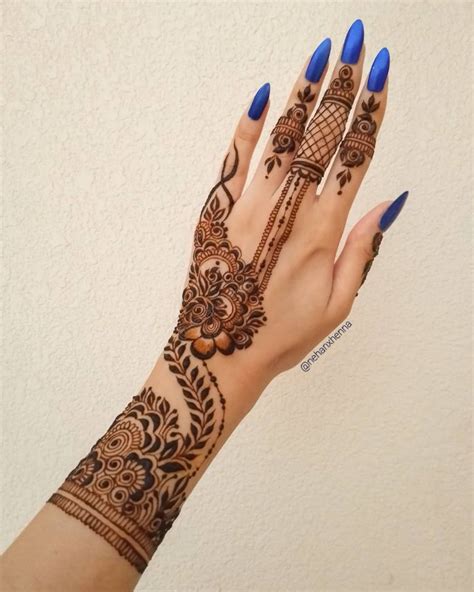 35+ Latest Eid Mehndi Designs To Try This Festive Season - ShaadiWish