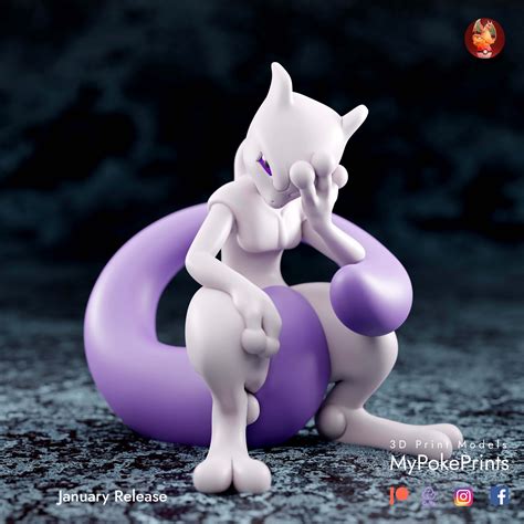 Mew y Mewtwo – estatua dúo – EDream Makers
