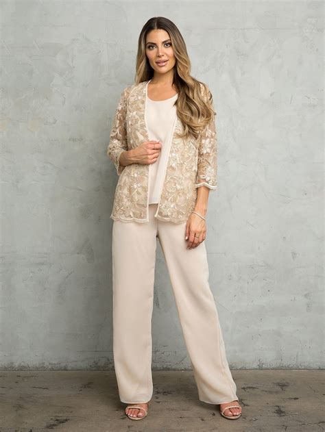 eva fashion  long formal floral jacket pant suit classic straight