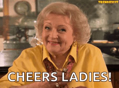 Betty White Cheers GIF - Betty White Cheers Salute - Discover & Share GIFs