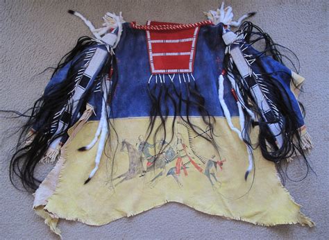 American Indian Room Collectibles | Beadwork: CHEYENNE WAR SHIRT ...