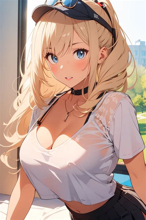 visual anime   cute girl  anime girl ecchi anime style seaart ai